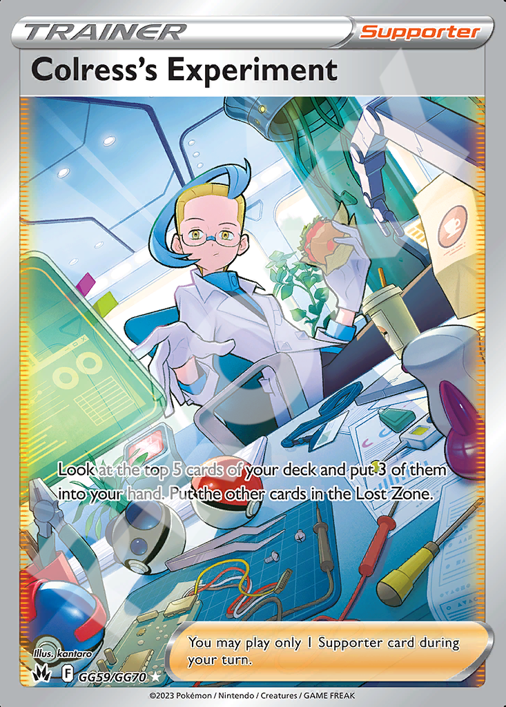 Colresss Experiment GG59 – Crown Zenith | The Proxy Lab