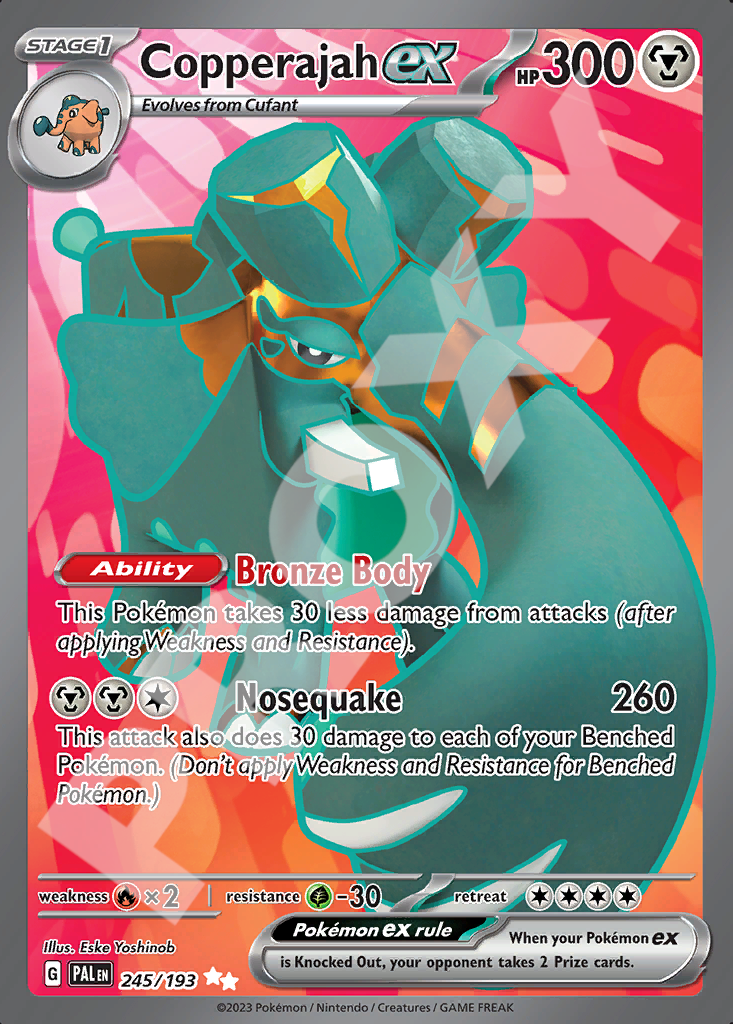 Copperajah EX 245 – Paldea Evolved | The Proxy Lab