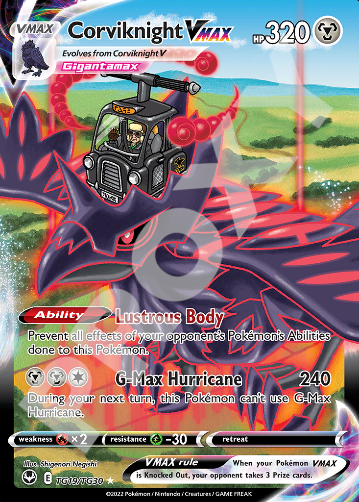 Corviknight VMAX 019 – Silver Tempest | The Proxy Lab