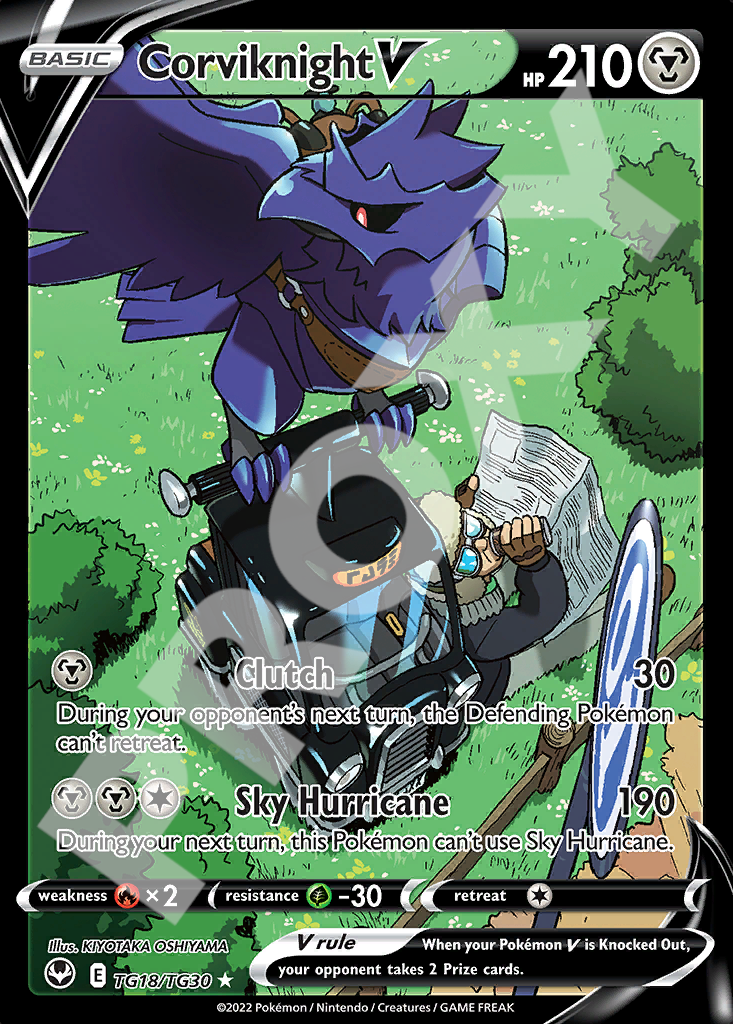 Corviknight V 018 – Silver Tempest | The Proxy Lab