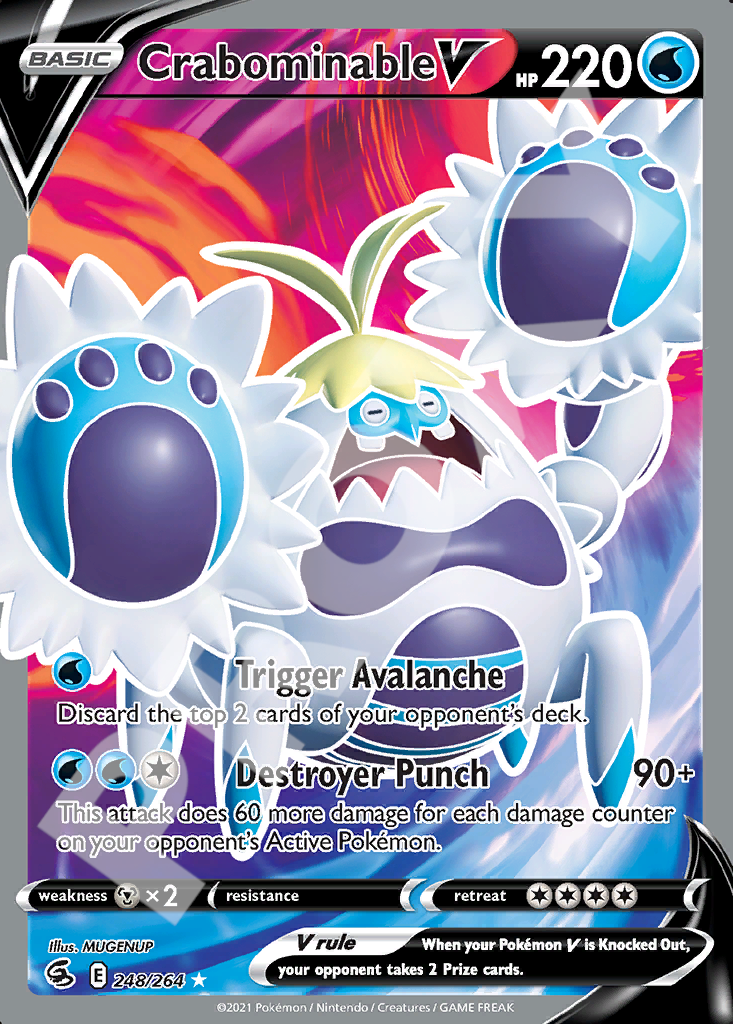 Crabominable V 248 – Fusion Strike | The Proxy Lab