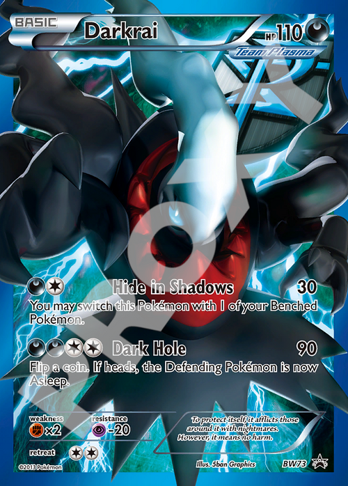 Darkrai BW73 – Promos | The Proxy Lab