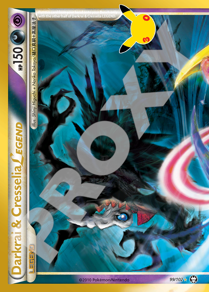 Darkrai & Cresselia LEGEND 99 – 30th Celebration | The Proxy Lab