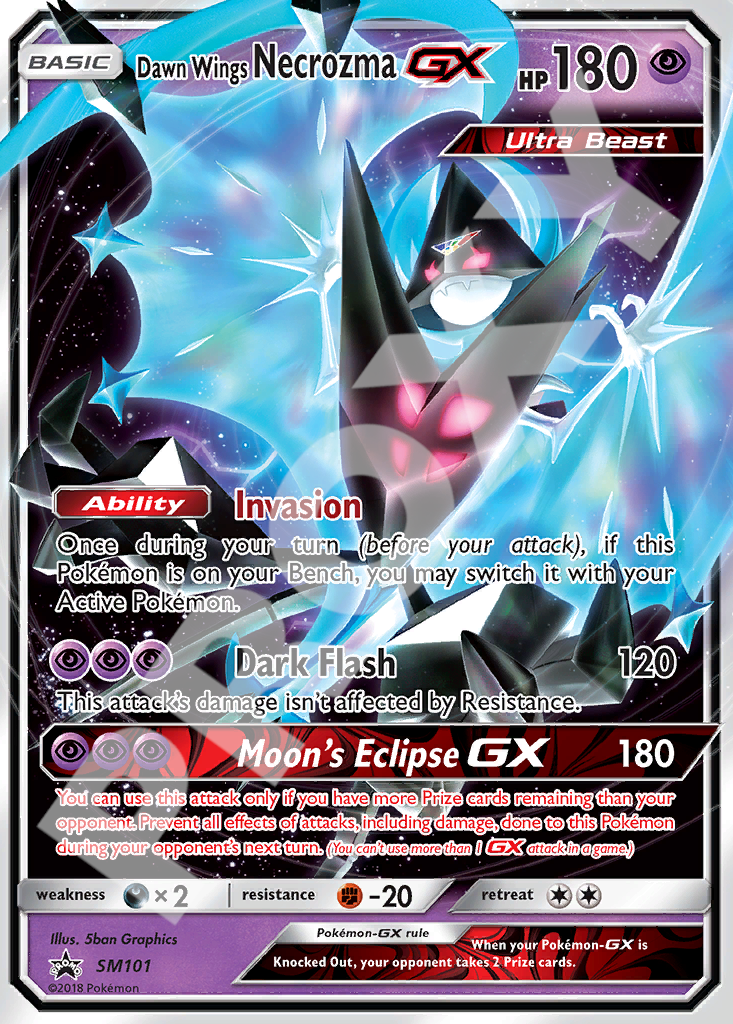 Dawn Wings Necrozma GX SM101 – Promos | The Proxy Lab