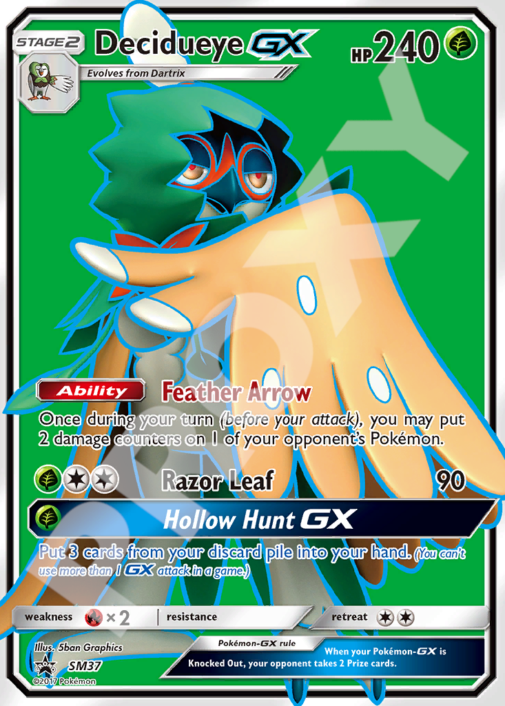 Decidueye GX SM37 – Promos | The Proxy Lab