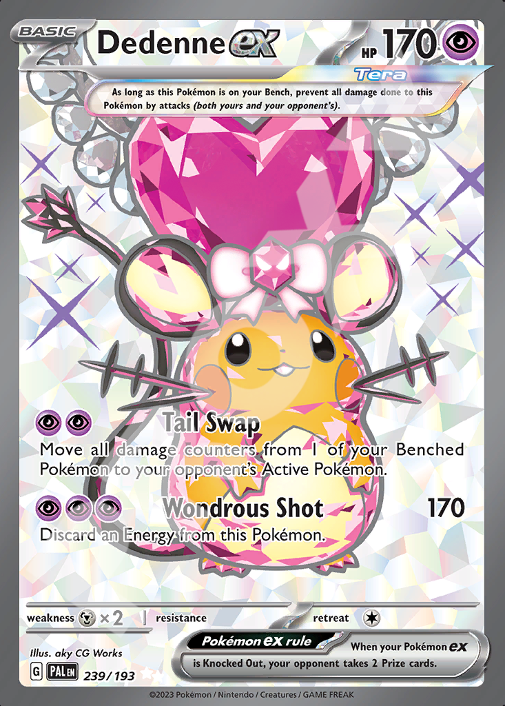Dedenne EX 239 – Paldea Evolved | The Proxy Lab