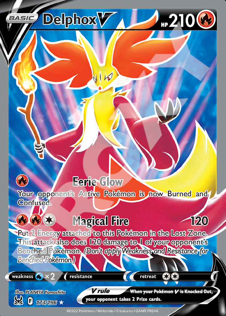 Delphox V 173 – Lost Origin | The Proxy Lab