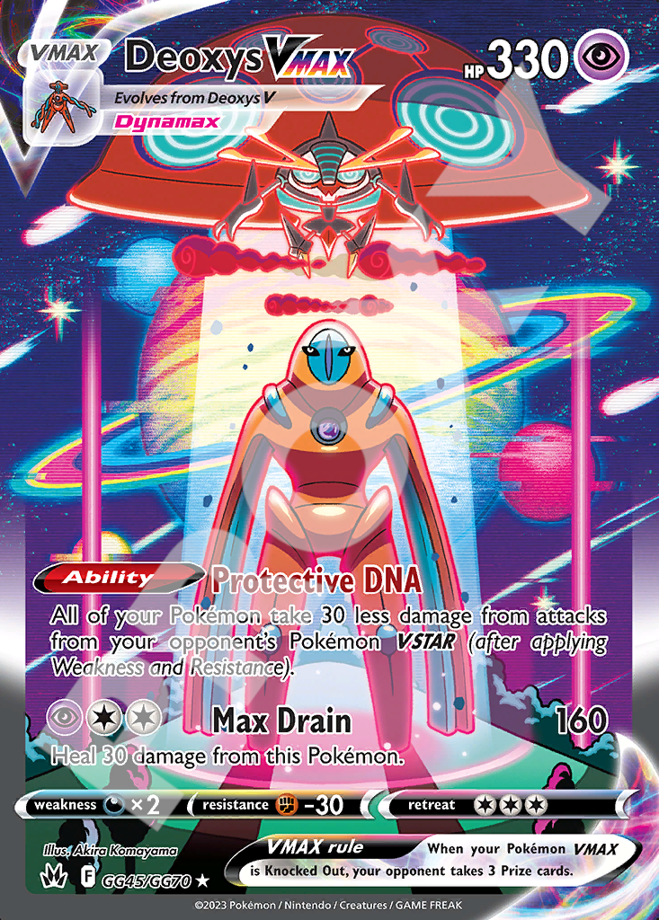 Deoxys VMAX 045 – Crown Zenith | The Proxy Lab