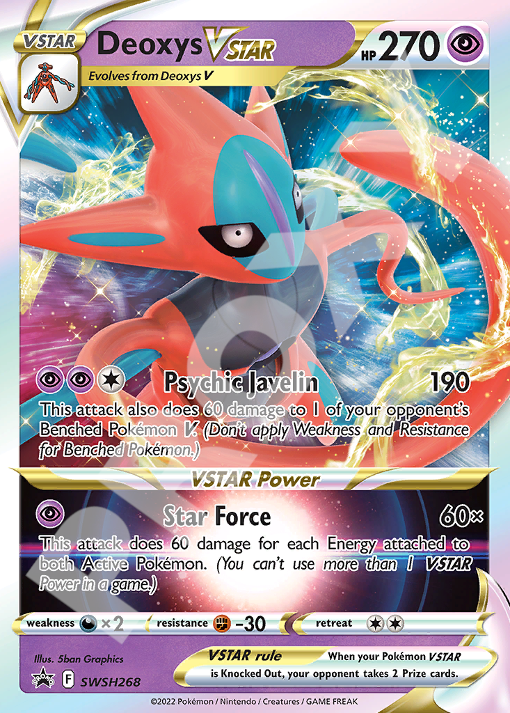 Deoxys VSTAR SVSH268 – Promos | The Proxy Lab