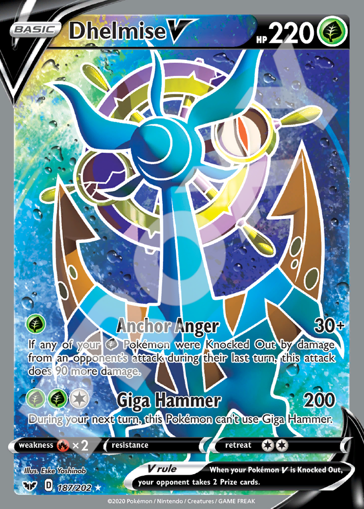 Dhelmise V 187 – Sword & Shield | The Proxy Lab