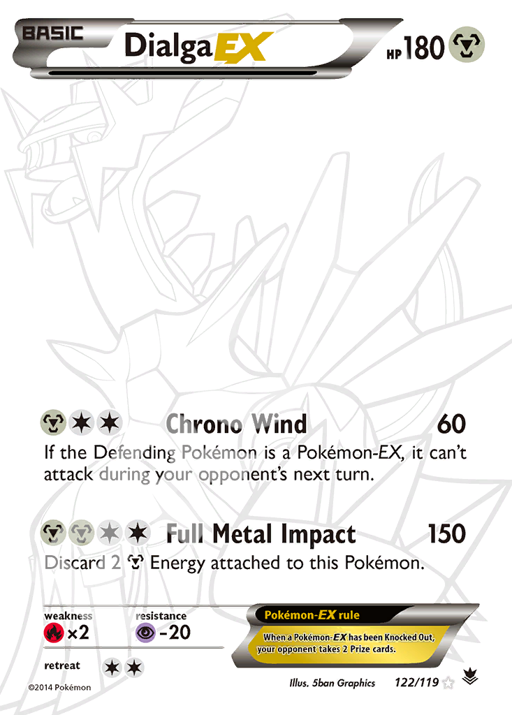 Dialga EX 122 – Phantom Forces | The Proxy Lab