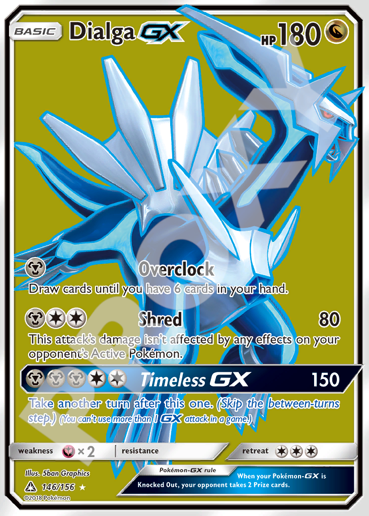 Dialga GX 146 – Ultra Prism | The Proxy Lab