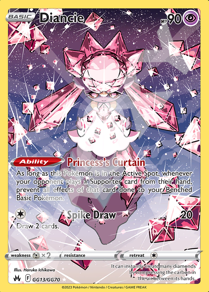 Diancie GG13 – Crown Zenith | The Proxy Lab