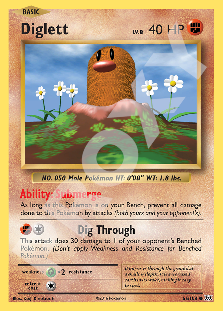 Diglett 050 – Evolutions | The Proxy Lab
