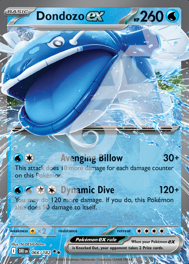 Dondozo EX 066 – Destined Rivals | The Proxy Lab