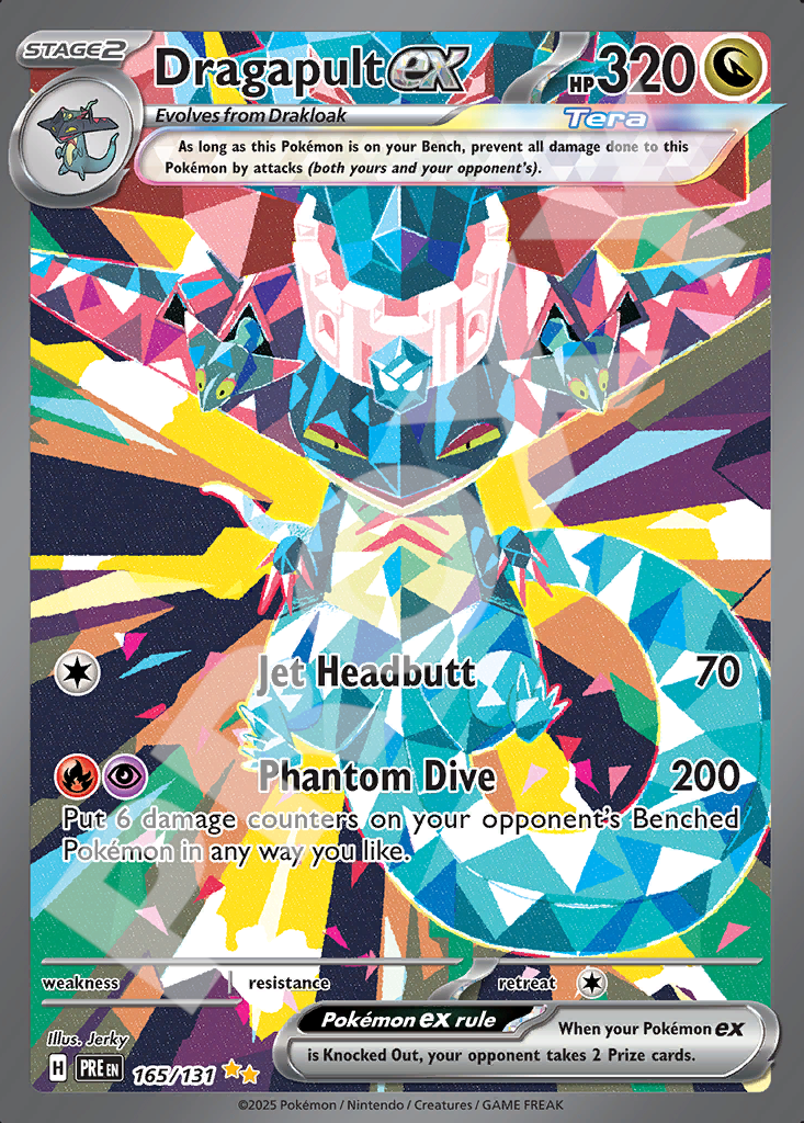 Dragapult EX 165 – Prismatic Evolutions | The Proxy Lab