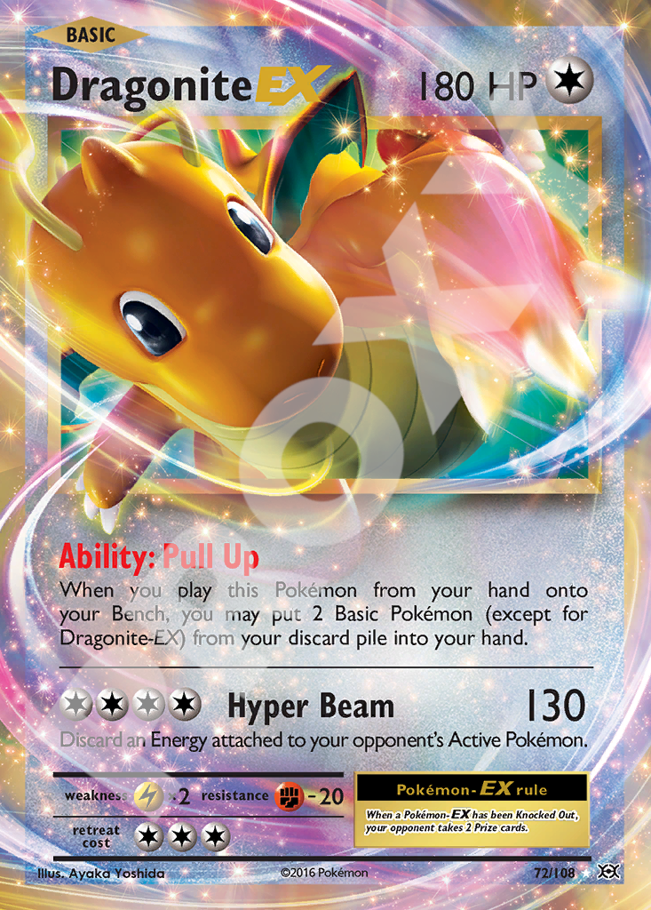 Dragonite EX 72 – Evolutions | The Proxy Lab