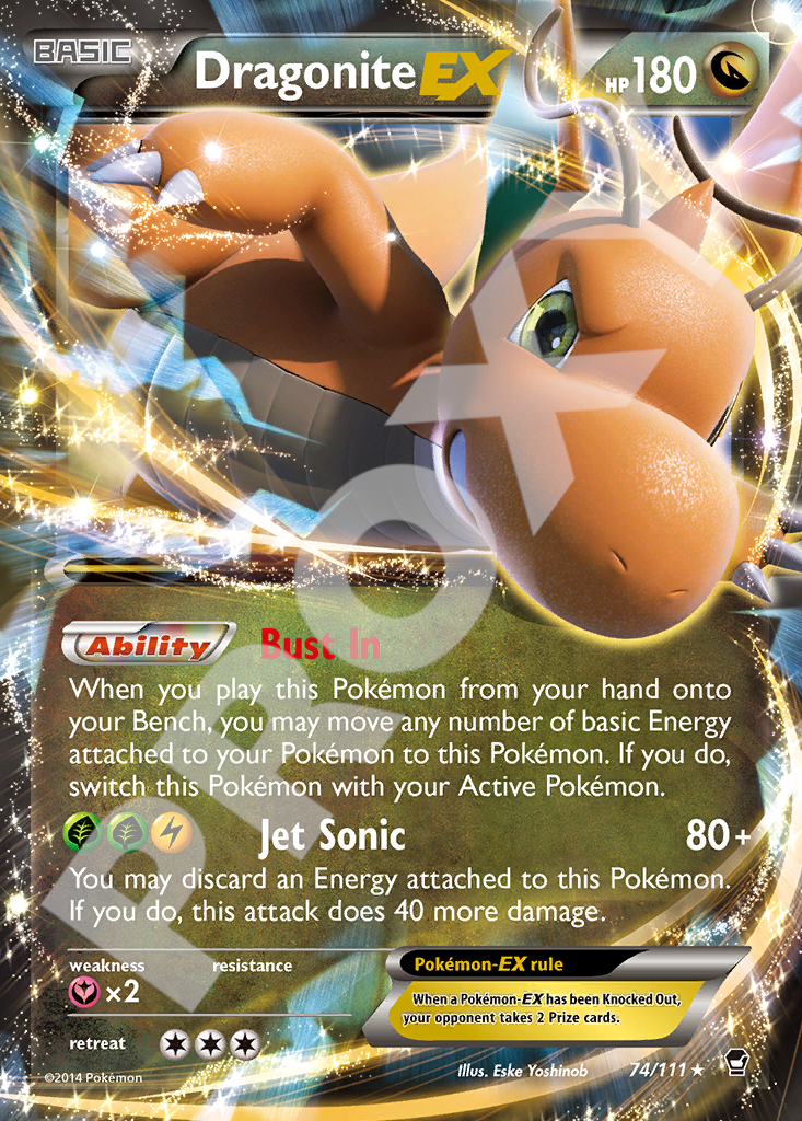 Dragonite EX 74 – Furious Fists | The Proxy Lab