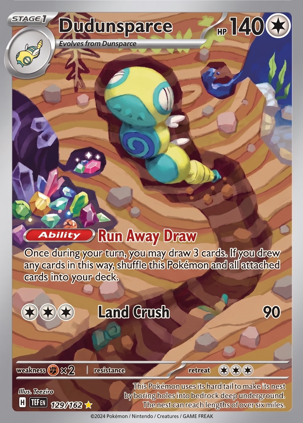 Megaevolución | Negro Azabache | Wailord EX 097