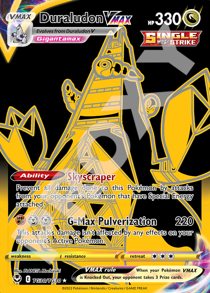 Duraludon VMAX 030 – Silver Tempest | The Proxy Lab