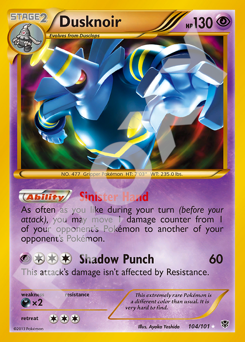 Dusknoir 104 – Plasma Blast | The Proxy Lab