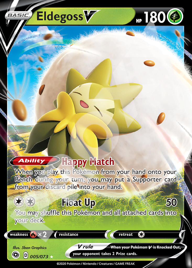 Eldegoss V 005 – Champion's Path | The Proxy Lab