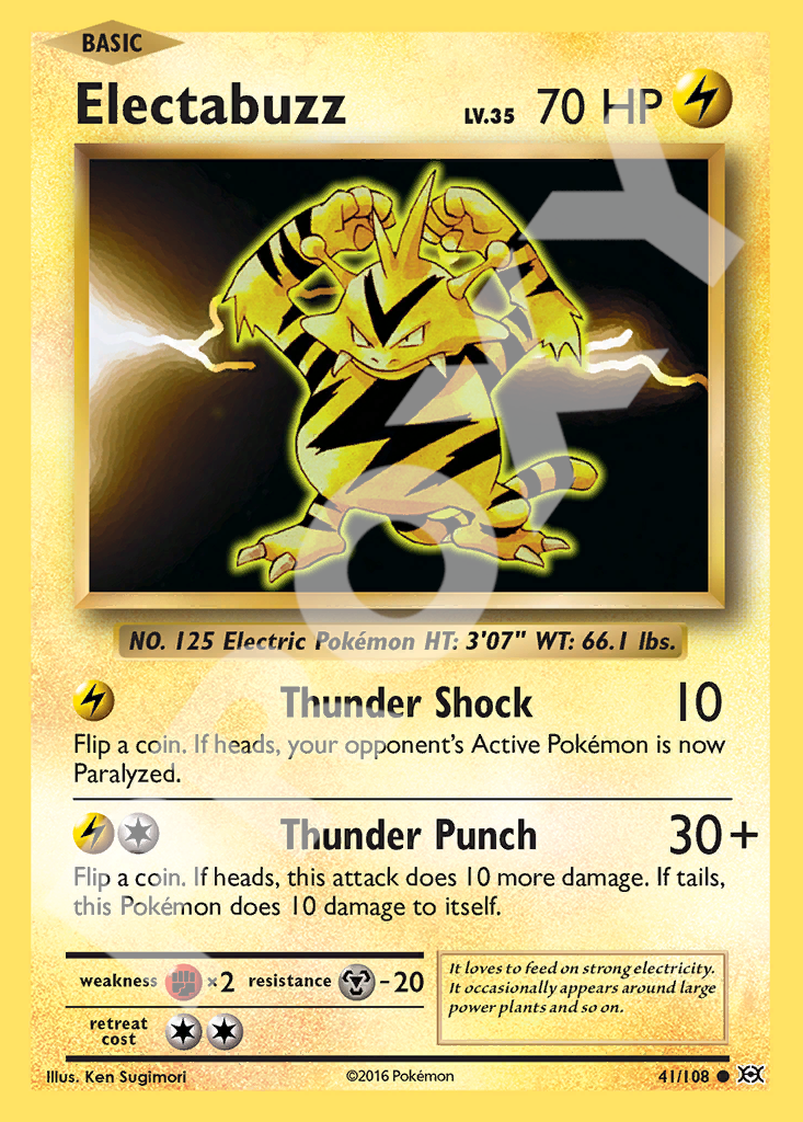 Electabuzz 41 – Evolutions | The Proxy Lab