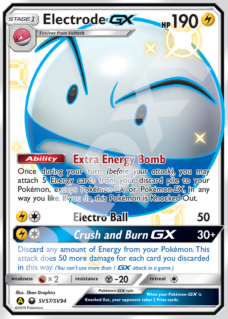 Electrode GX SV57 – Hidden Fates | The Proxy Lab