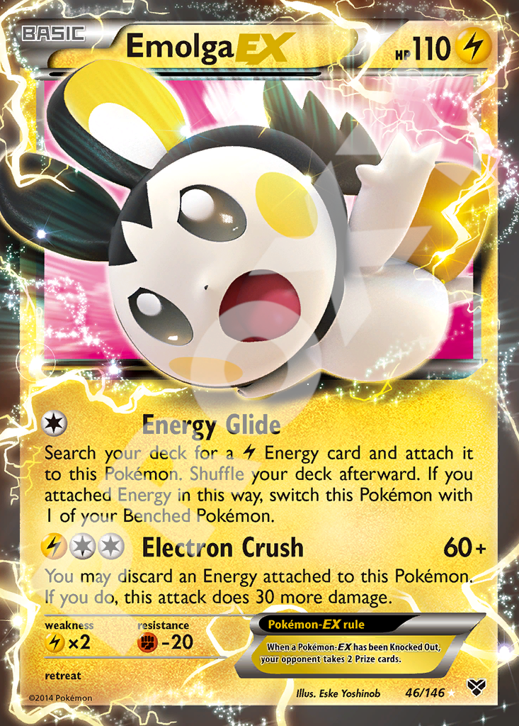 Emolga EX 46 – XY | The Proxy Lab