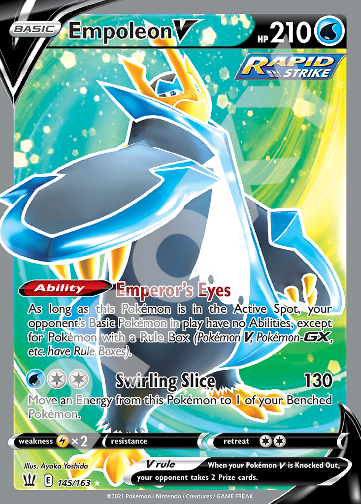 Empoleon V 145 – Battle Styles | The Proxy Lab