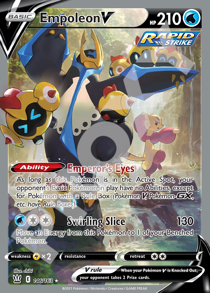 Empoleon V 146 – Battle Styles | The Proxy Lab