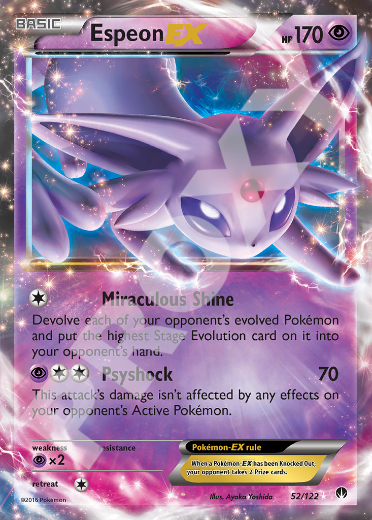 Espeon EX 52 – Break Point | The Proxy Lab