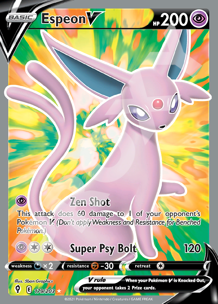 Espeon V 179 – Evolving Skies | The Proxy Lab