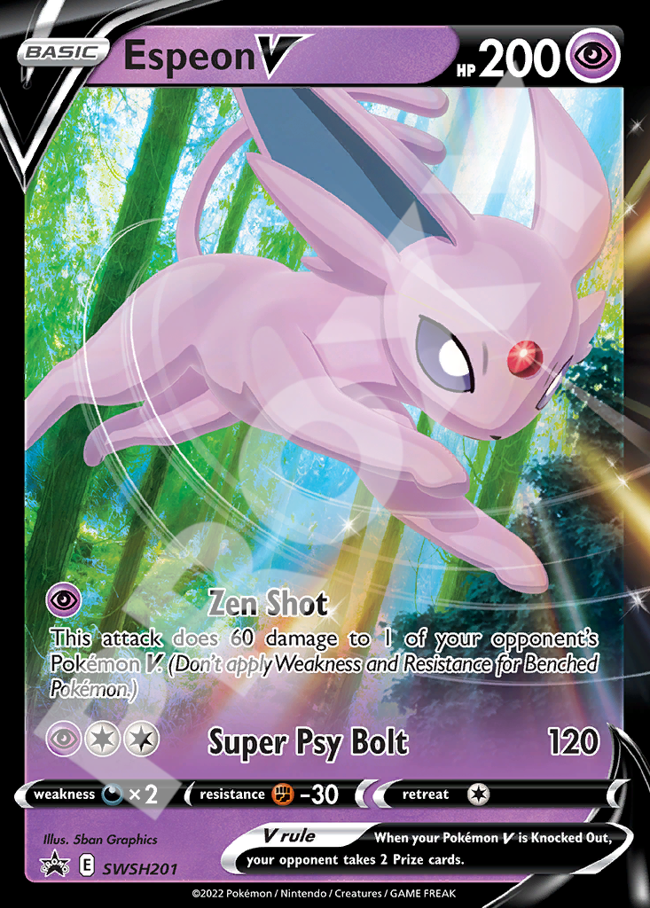Espeon V SWSH201 – Promos | The Proxy Lab