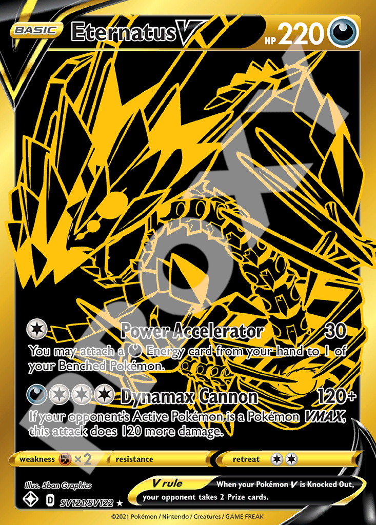 EternatusV SV124 – Shining Fates | The Proxy Lab