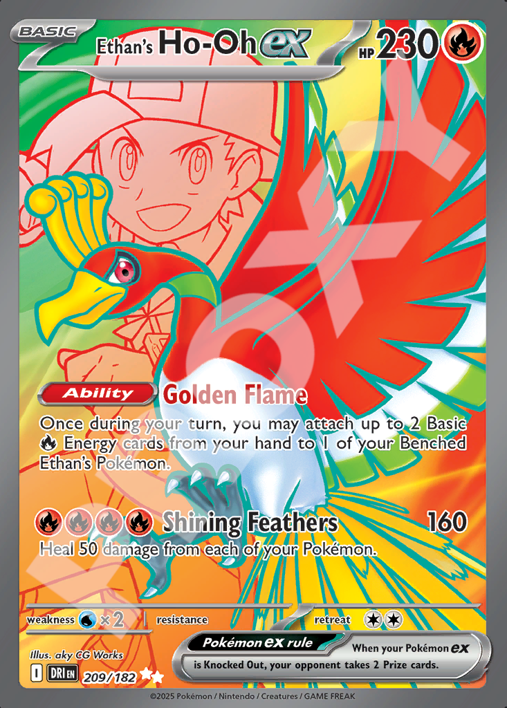 Ethans Ho-Oh EX 209 – Destined Rivals | The Proxy Lab