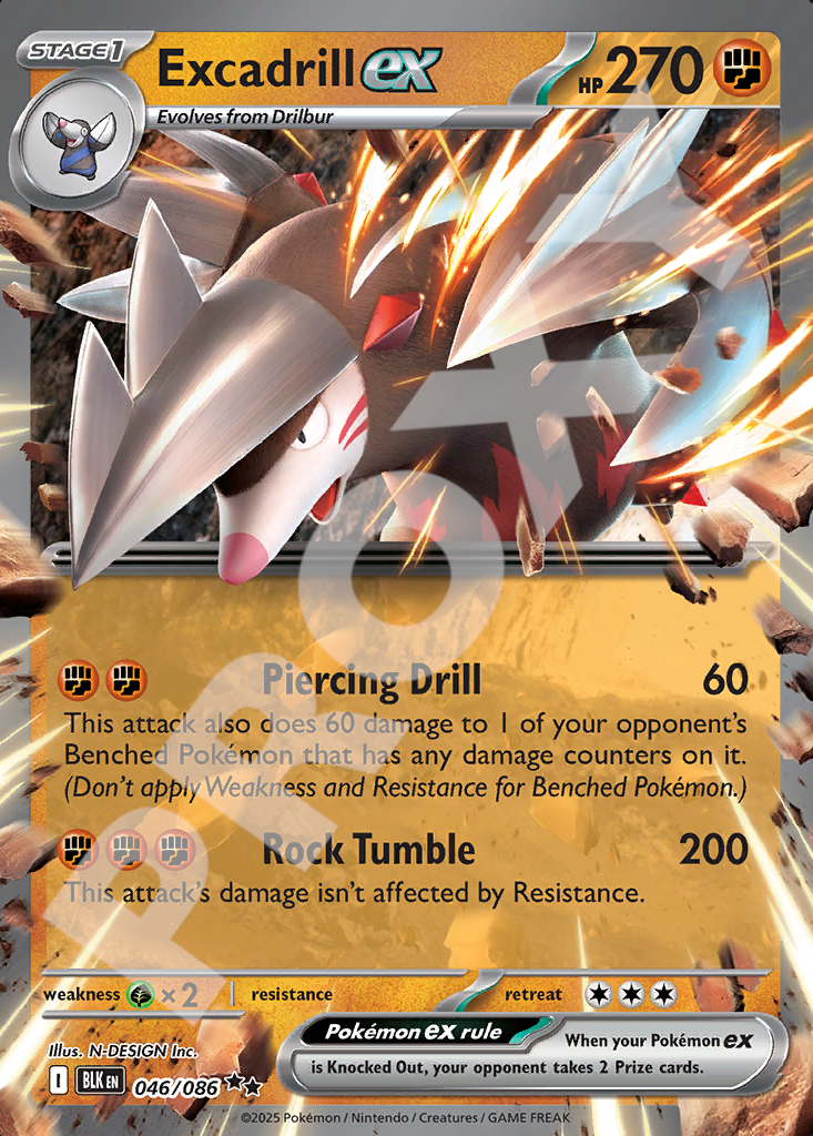 Excadrill EX 046 – Black Bolt | The Proxy Lab