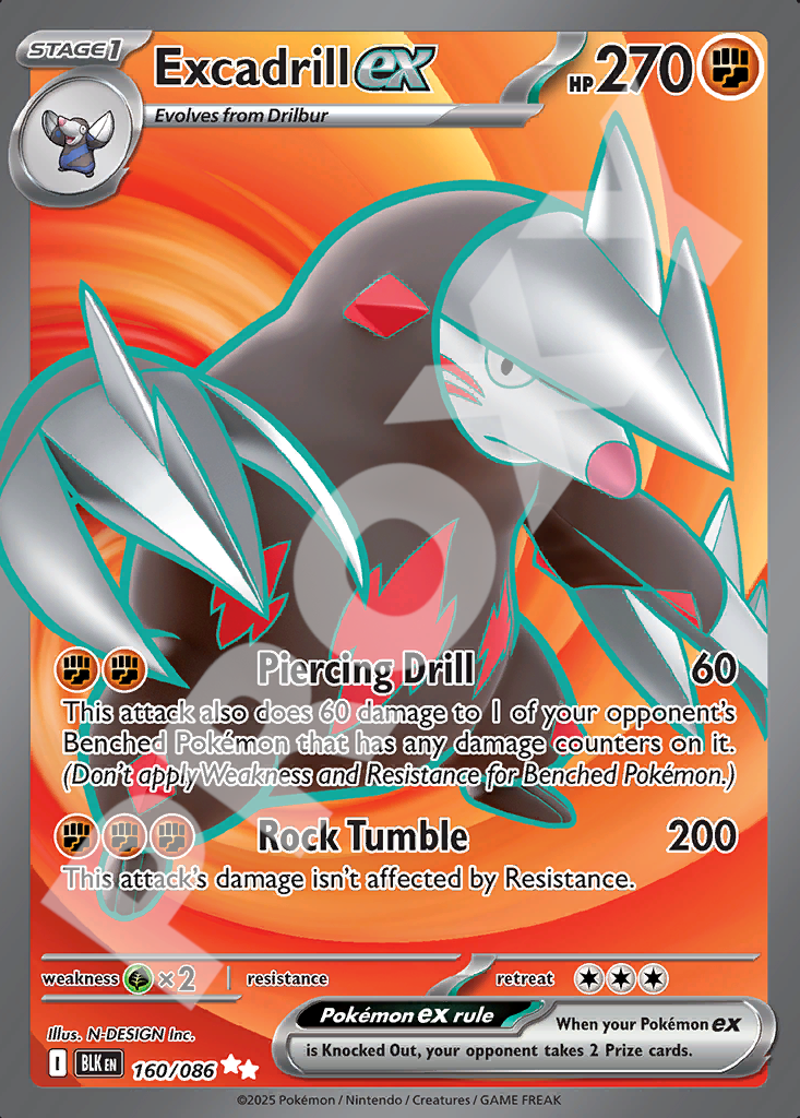 Excadrill EX 160 – Black Bolt | The Proxy Lab