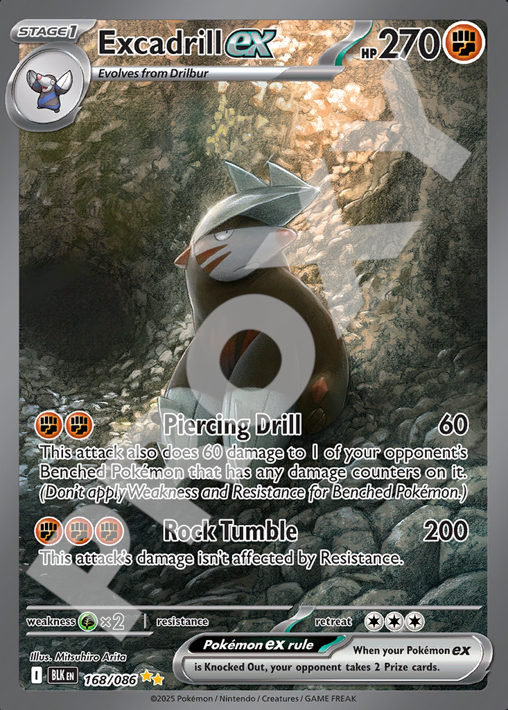 Excadrill EX 168 – Black Bolt | The Proxy Lab