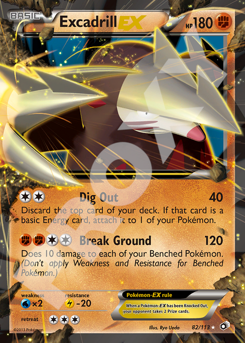 Excadrill EX 82 – Legendary Treasures | The Proxy Lab