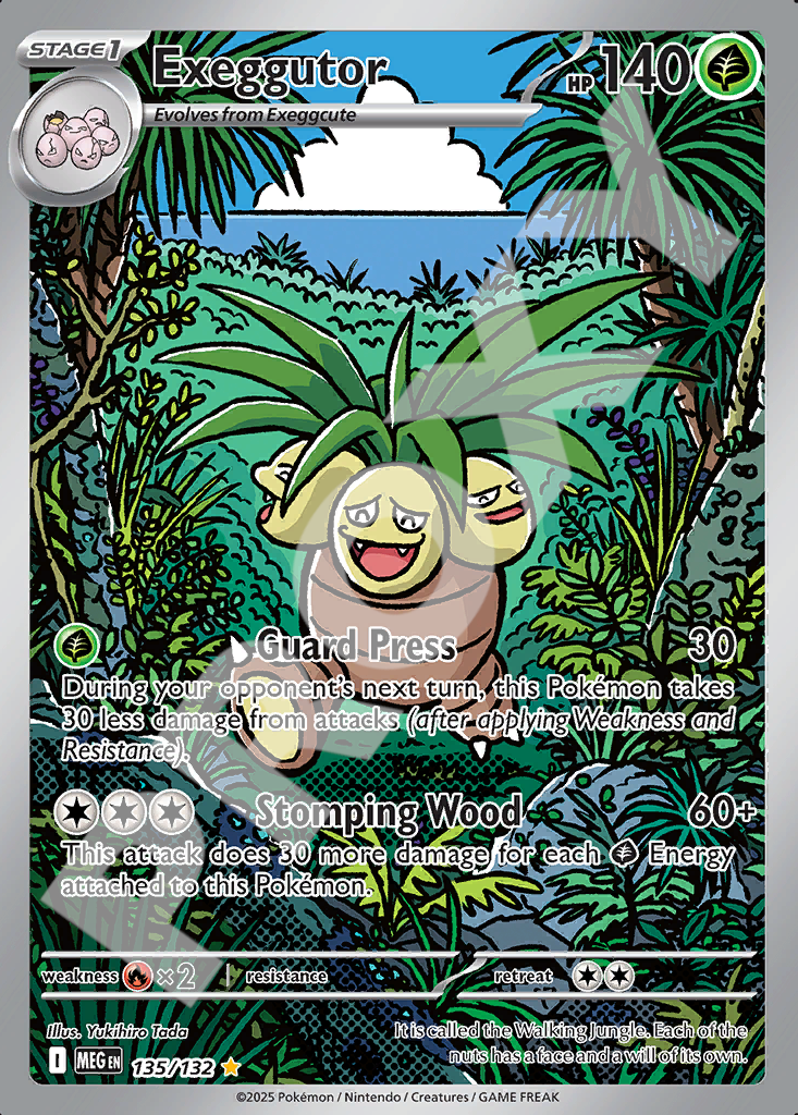 Exeggutor 135 – Mega Evolution | The Proxy Lab