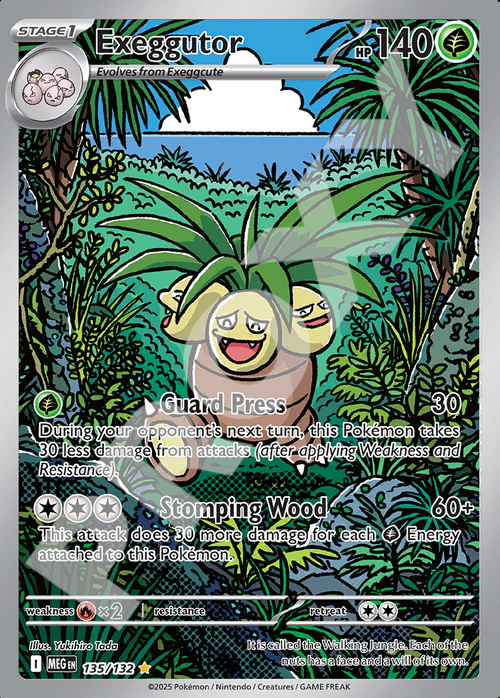Exeggutor 135 – Mega Evolution | The Proxy Lab