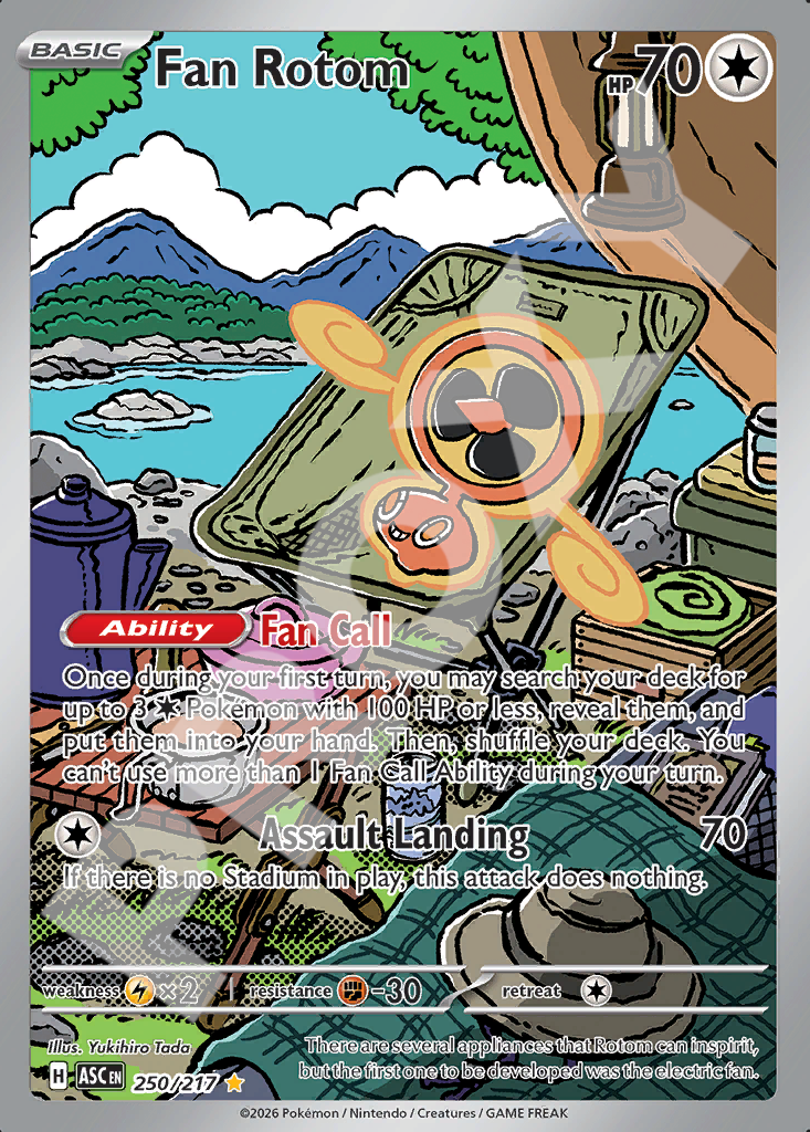 Fan Rotom 250 – Ascended Heroes | The Proxy Lab