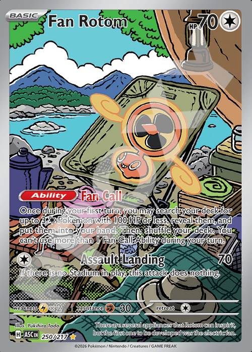 Fan Rotom 250 – Ascended Heroes | The Proxy Lab
