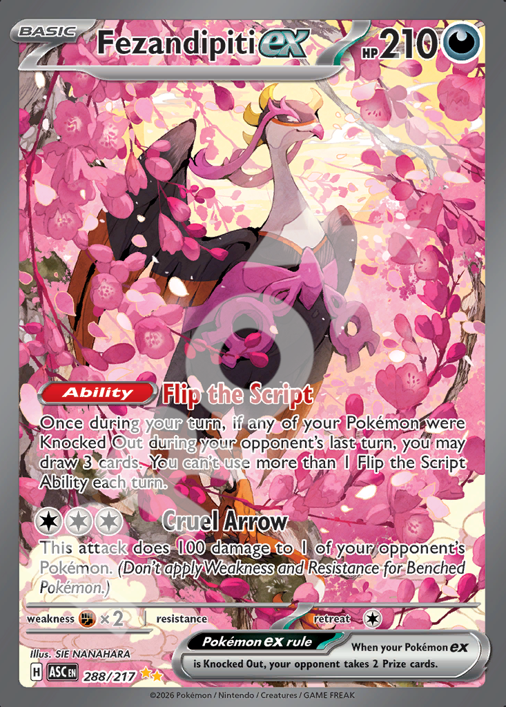 Fezandipiti EX 288 – Ascended Heroes | The Proxy Lab