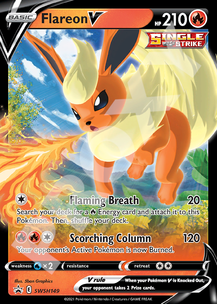 Flareon V SWSH149 – Promos | The Proxy Lab