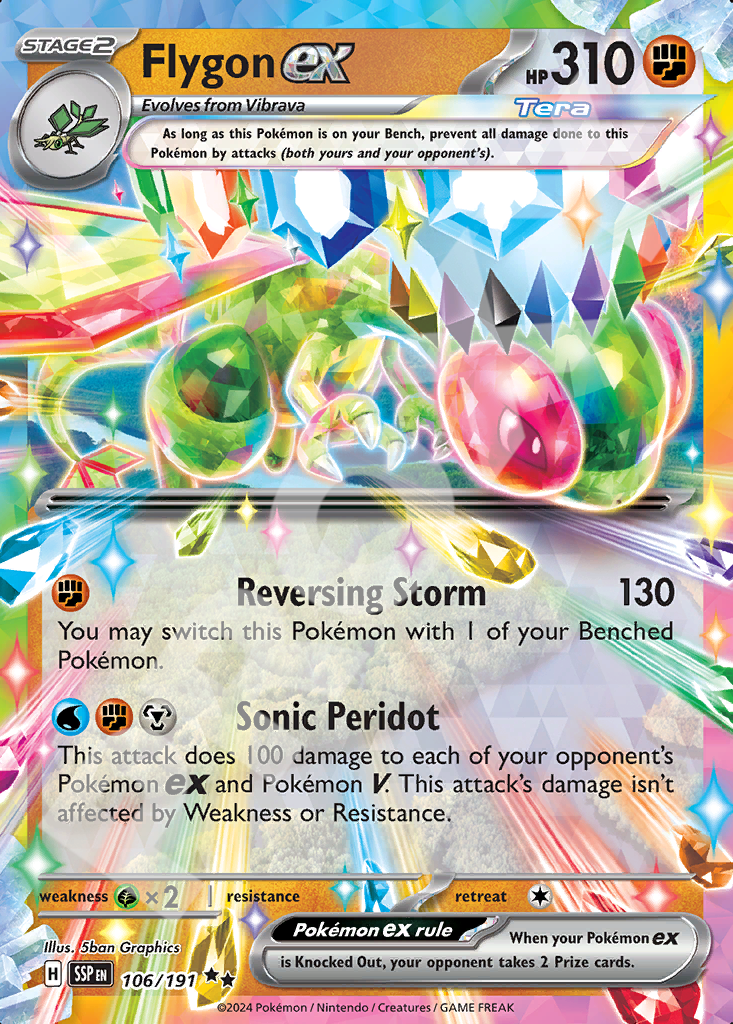 Flygon ex 106 – Surging Sparks | The Proxy Lab