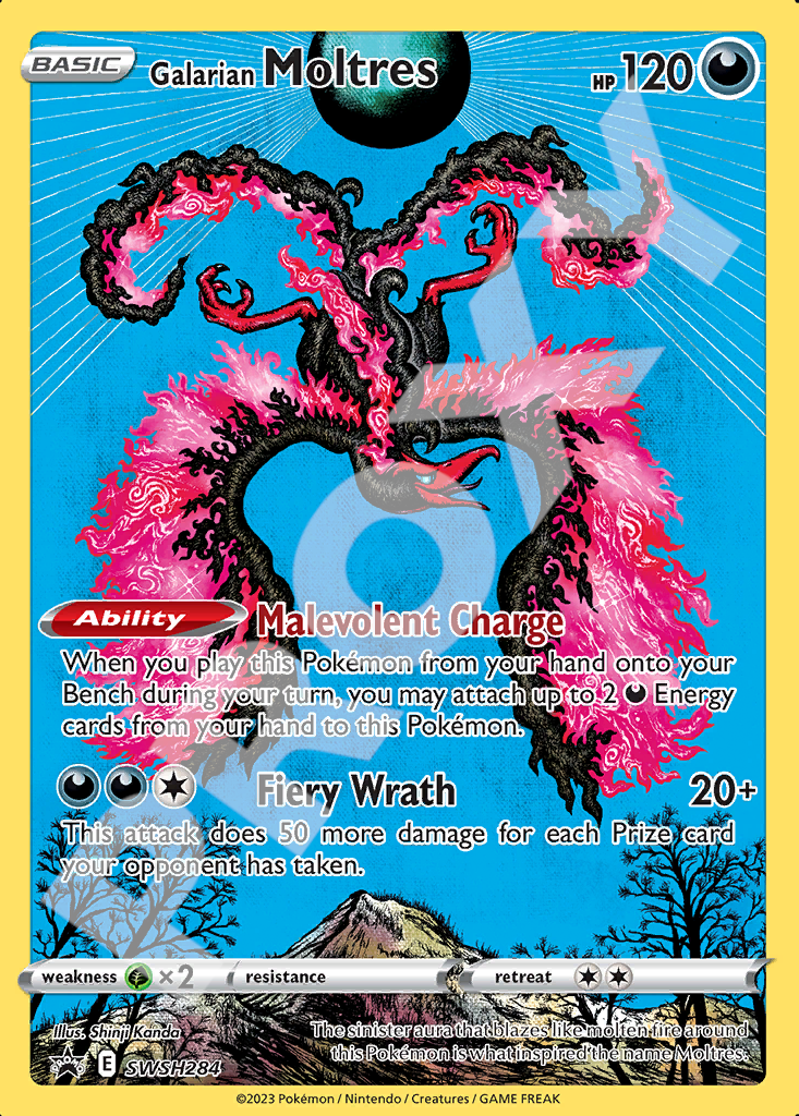 Galarian Moltres SWSH284 – Promos | The Proxy Lab