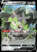 Galarian Stunfisk V 128 – Darkness Ablaze | The Proxy Lab