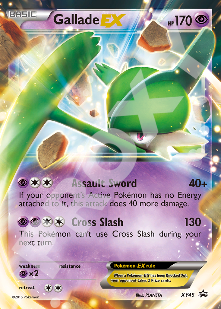 Gallade EX XY45 – Promos | The Proxy Lab